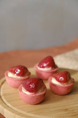 Taze Yapılmış Çikolata Eklemelerinin Yakın Çekimi