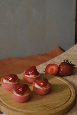 Taze Yapılmış Çikolata Eklemelerinin Yakın Çekimi