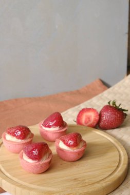 Taze Yapılmış Çikolata Eklemelerinin Yakın Çekimi