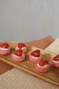 Taze Yapılmış Çikolata Eklemelerinin Yakın Çekimi