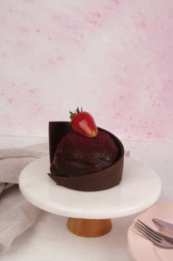 Güzel Doğumgünü Pasta Dekorasyonunun Yakın Çekimi