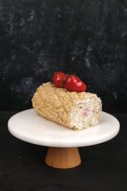 Güzel Doğumgünü Pasta Dekorasyonunun Yakın Çekimi