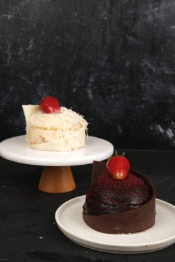 Güzel Doğumgünü Pasta Dekorasyonunun Yakın Çekimi