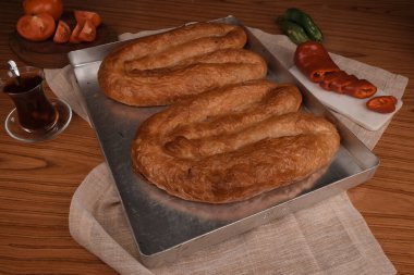 Flaky Katmanlı Geleneksel Türk Borek