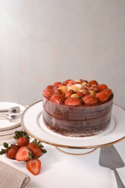 Streusel Tepeli Zengin ve Şımarık Kahve Keki