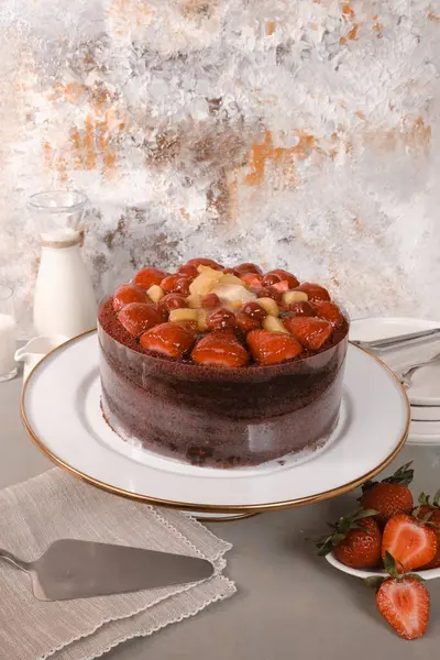 Streusel Tepeli Zengin ve Şımarık Kahve Keki