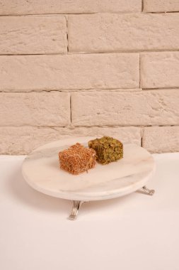 Renkli Lokum Parçaları Yakın plan