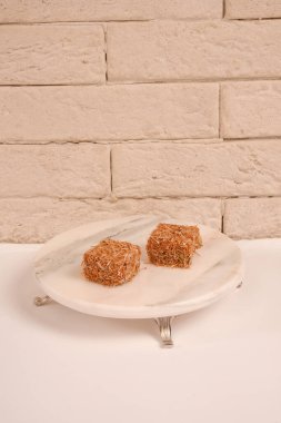 Renkli Lokum Parçaları Yakın plan