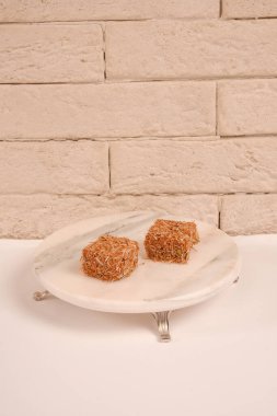 Renkli Lokum Parçaları Yakın plan