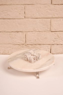 Renkli Lokum Parçaları Yakın plan