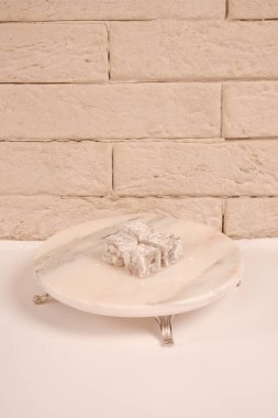 Renkli Lokum Parçaları Yakın plan