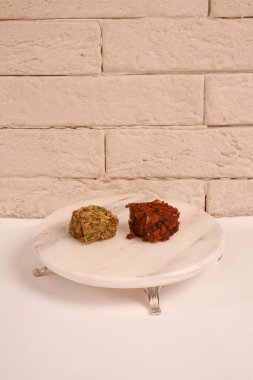 Renkli Lokum Parçaları Yakın plan