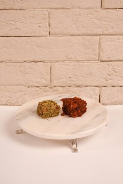 Renkli Lokum Parçaları Yakın plan