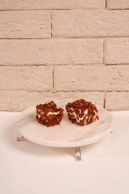 Renkli Lokum Parçaları Yakın plan