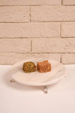 Renkli Lokum Parçaları Yakın plan