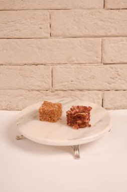 Renkli Lokum Parçaları Yakın plan