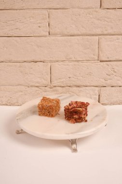 Renkli Lokum Parçaları Yakın plan