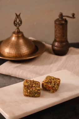 Renkli Lokum Parçaları Yakın plan