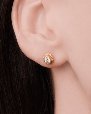 Zarif mücevherler, değerli taşlar takılmış mücevherler.. 