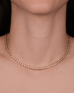 Altından ve elmaslardan oluşan Ebedi Mücevher Tasarımı