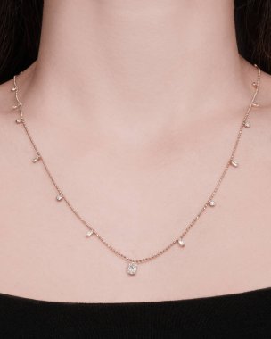 Altından ve elmaslardan oluşan Ebedi Mücevher Tasarımı