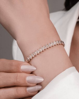 Altından ve elmaslardan oluşan Ebedi Mücevher Tasarımı