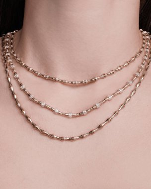 Altından ve elmaslardan oluşan Ebedi Mücevher Tasarımı