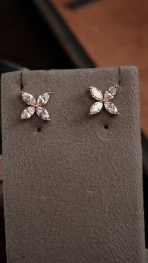 Her Tarz İçin Parlayan Elmas ve Altın Mücevher