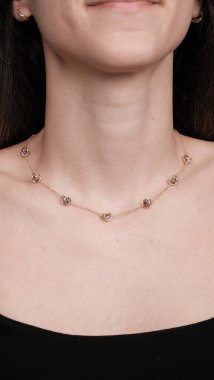 Renkli Taşlı Eşsiz Altın ve Elmas Mücevherler