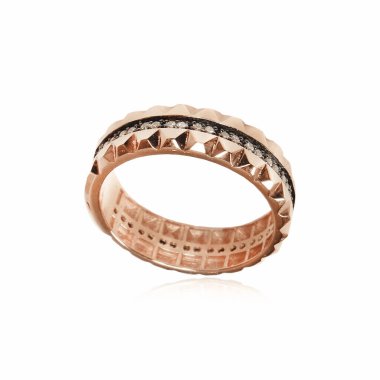 Gümüş, altın, elmas, değerli taşlar gibi şık mücevherler..