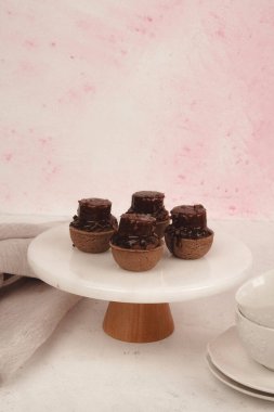 Decadent chocolate covered eclair, a true treat