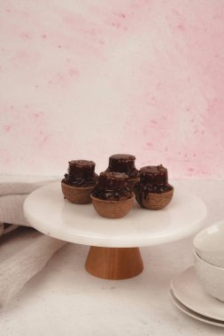 Decadent chocolate covered eclair, a true treat