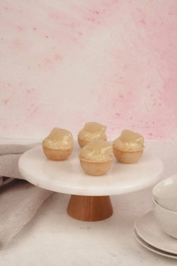 Decadent chocolate covered eclair, a true treat