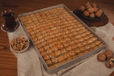 Baklava Piramidi Yaratıcı Tatlı Düzenlemesi