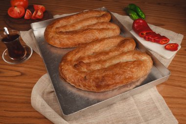 Flaky Katmanlı Geleneksel Türk Borek