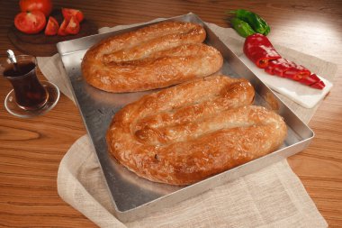 Flaky Katmanlı Geleneksel Türk Borek