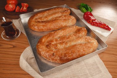 Flaky Katmanlı Geleneksel Türk Borek