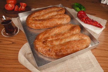 Flaky Katmanlı Geleneksel Türk Borek
