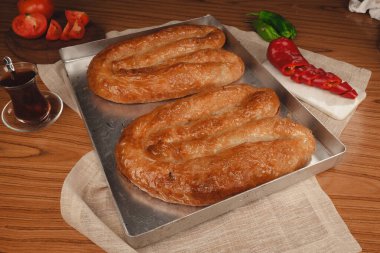 Flaky Katmanlı Geleneksel Türk Borek