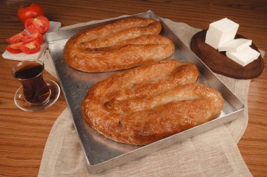 Flaky Katmanlı Geleneksel Türk Borek