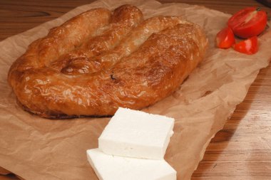Flaky Katmanlı Geleneksel Türk Borek