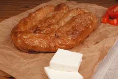 Flaky Katmanlı Geleneksel Türk Borek