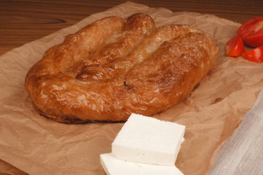 Flaky Katmanlı Geleneksel Türk Borek