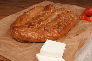 Flaky Katmanlı Geleneksel Türk Borek