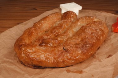 Flaky Katmanlı Geleneksel Türk Borek