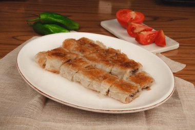 Flaky Katmanlı Geleneksel Türk Borek