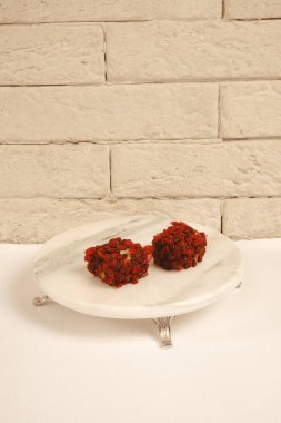 Renkli Lokum Parçaları Yakın plan