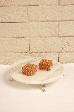 Renkli Lokum Parçaları Yakın plan