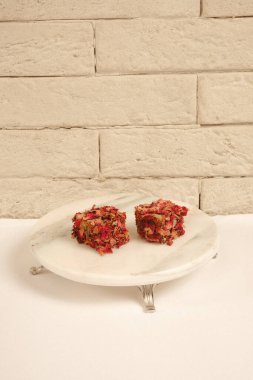 Renkli Lokum Parçaları Yakın plan