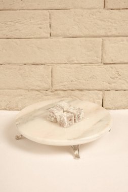 Renkli Lokum Parçaları Yakın plan